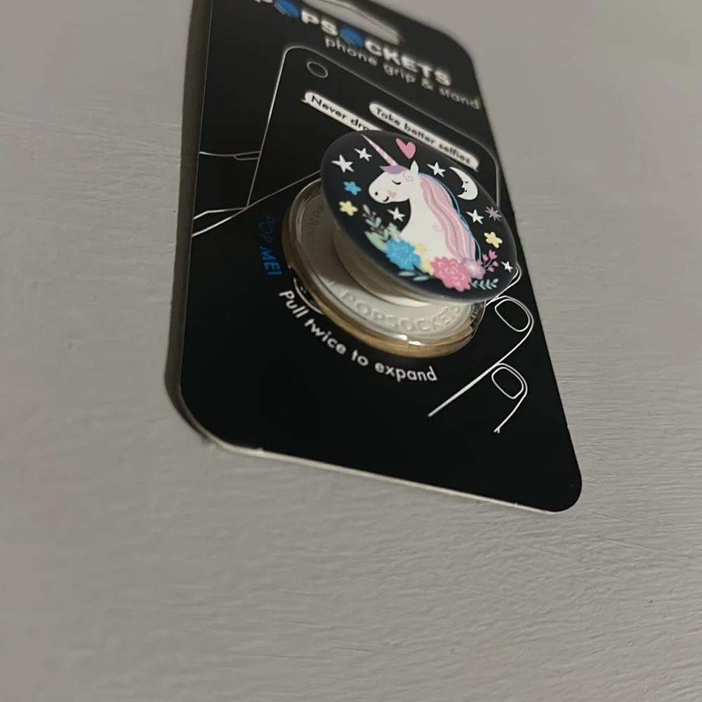 PopSocket Unicorn Phone Grip & Stand - Black